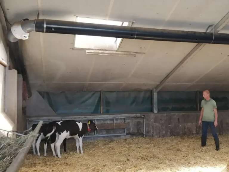 Quality Calf referentie Erik Borkus koos voor buisventilatie